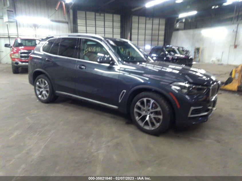 2022 BMW X5 XDRIVE40I VIN: 5UXCR6C02N9N13334