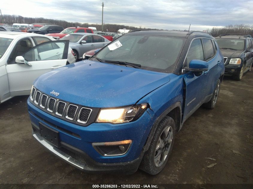 2020 JEEP COMPASS LIMITED VIN: 3C4NJDCB8LT193724