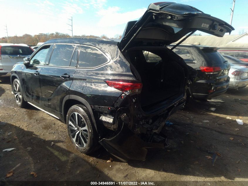 2021 TOYOTA HIGHLANDER XSE VIN: 5TDLZRBH4MS092310