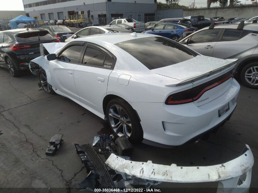 2021 DODGE CHARGER R/T VIN: 2C3CDXCT7MH504809