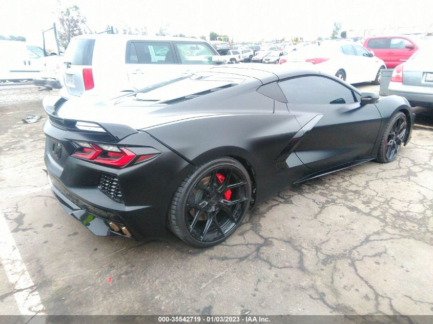 2021 CHEVROLET CORVETTE 2LT VIN: 1G1YB2D44M5123842