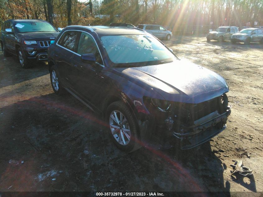 2021 AUDI Q3 S LINE PREMIUM VIN: WA1DECF35M1026125