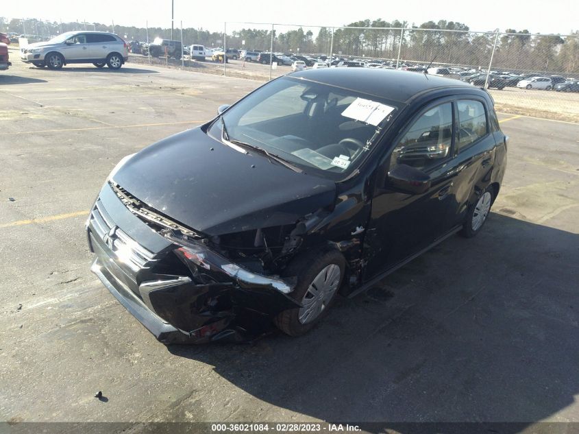 2022 MITSUBISHI MIRAGE ES/LE VIN: ML32AUHJ2NH003360