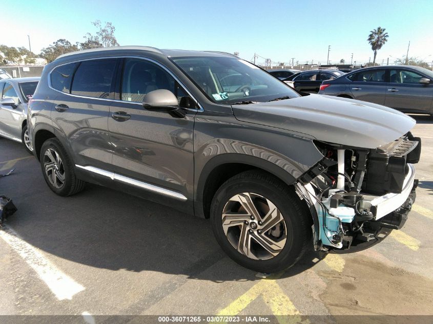 2022 HYUNDAI SANTA FE SEL VIN: 5NMS24AJ2NH437944