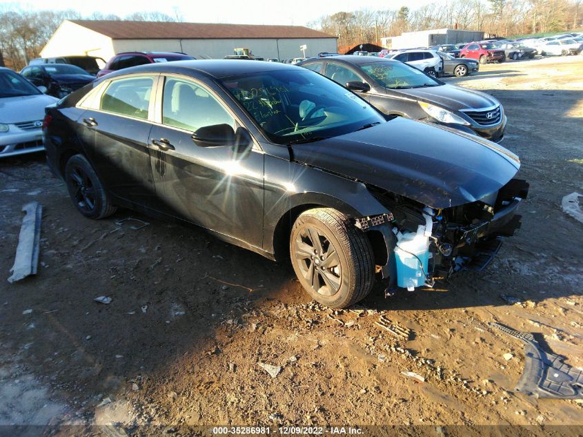 2022 HYUNDAI ELANTRA SEL VIN: KMHLM4AG2NU260187