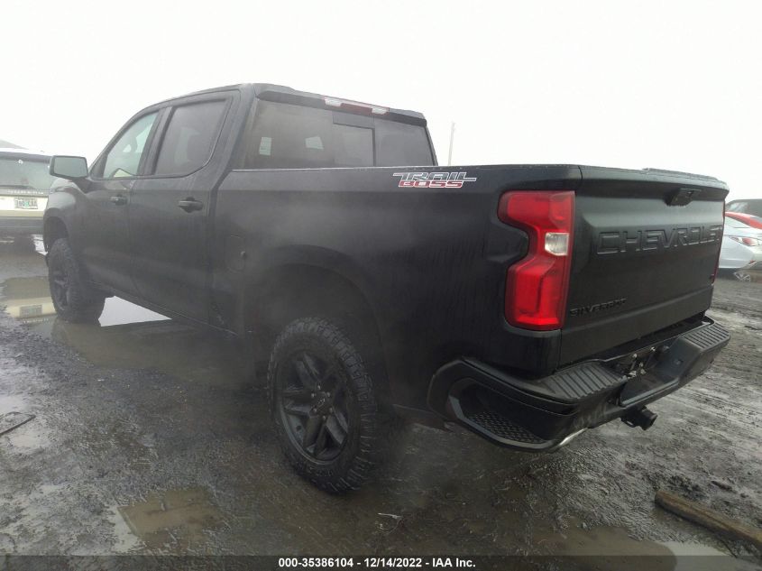 2021 CHEVROLET SILVERADO 1500 LT TRAIL BOSS VIN: 3GCPYFEL7MG219813