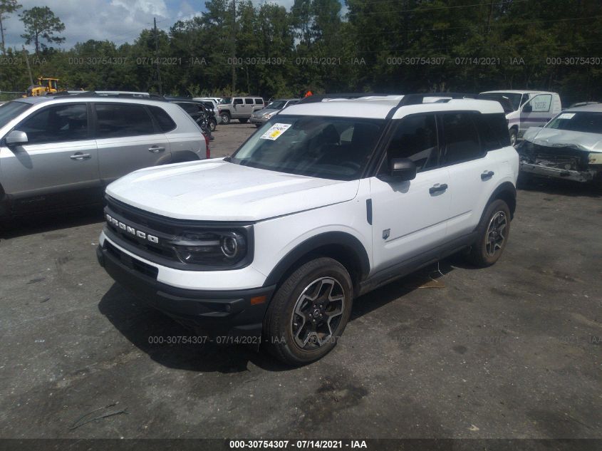 2021 FORD BRONCO SPORT BIG BEND VIN: 3FMCR9B61MRA12782