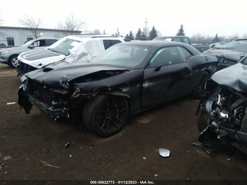 2022 DODGE CHALLENGER R/T SCAT PACK VIN: 2C3CDZFJ4NH127802