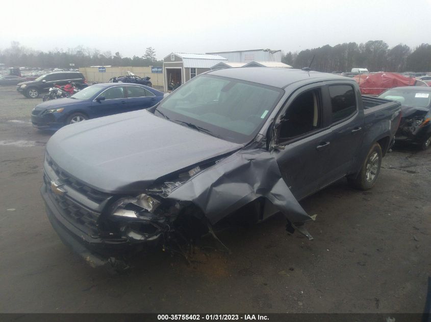 2022 CHEVROLET COLORADO 2WD LT VIN: 1GCGSCEN0N1217709