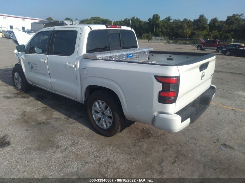 2022 NISSAN FRONTIER SV VIN: 1N6ED1EK6NN606727