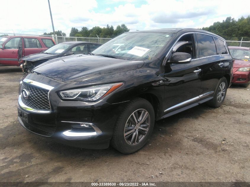 2020 INFINITI QX60 PURE VIN: 5N1DL0MN5LC529277