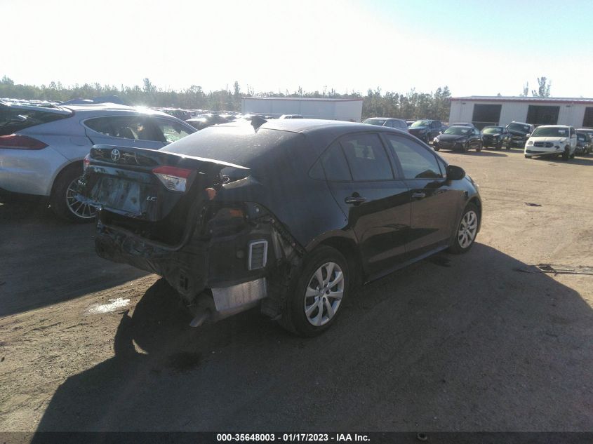 2022 TOYOTA COROLLA LE VIN: JTDEPMAE3NJ213089