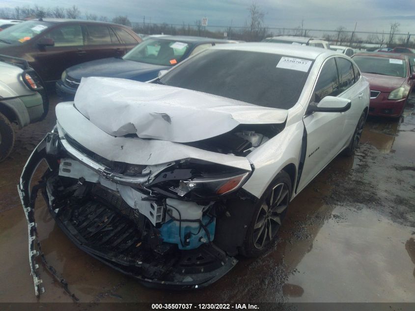 2022 CHEVROLET MALIBU RS VIN: 1G1ZG5ST0NF198163