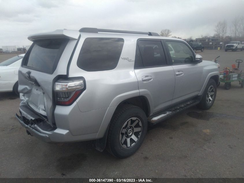 2022 TOYOTA 4RUNNER TRD OFF ROAD PREMIUM VIN: JTERU5JR4N6050647