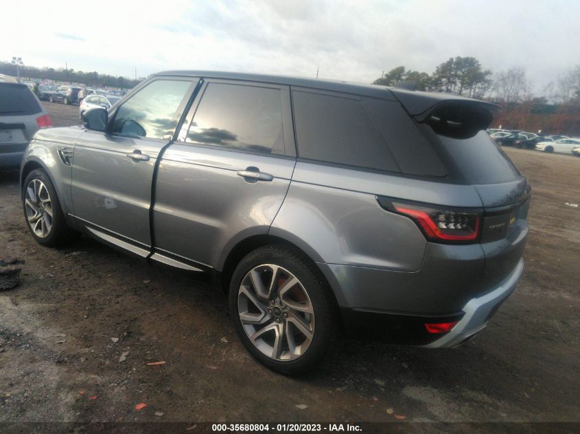 2021 LAND ROVER RANGE ROVER SPORT HSE SILVER EDITION VIN: SALWR2SU8MA785033