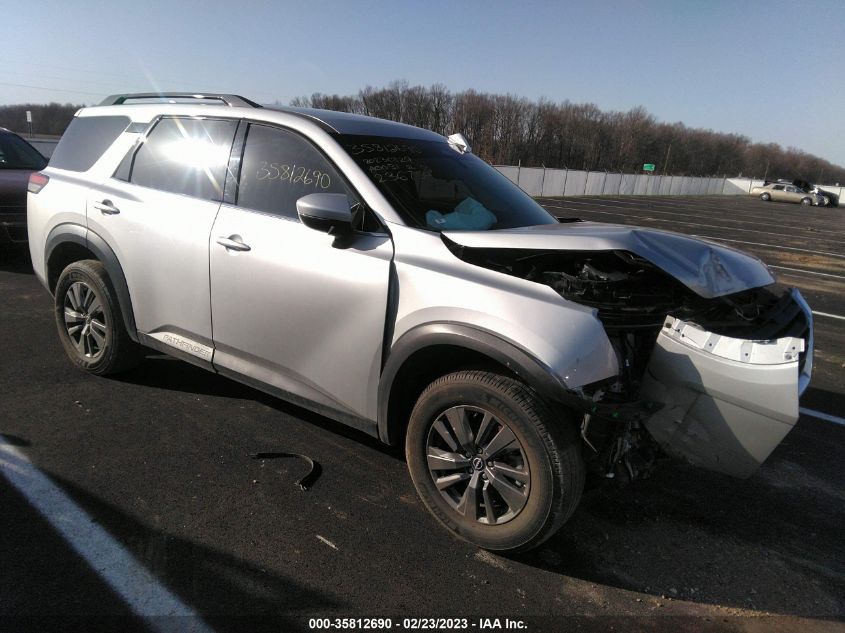 2022 NISSAN PATHFINDER SV VIN: 5N1DR3BCXNC236754