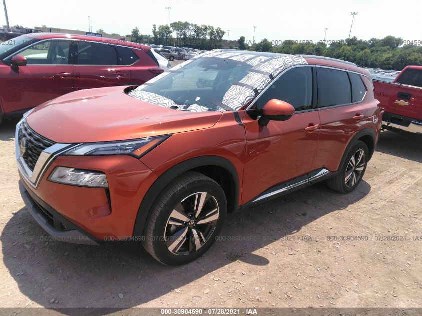 2021 NISSAN ROGUE SL VIN: 5N1AT3CB0MC057633