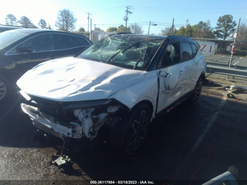 2023 CHEVROLET BLAZER RS VIN: 3GNKBKRS3PS135809