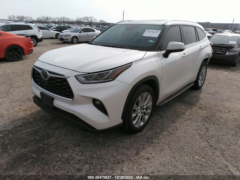 2020 TOYOTA HIGHLANDER LIMITED VIN: 5TDYZRAH2LS019118