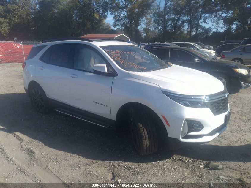 2022 CHEVROLET EQUINOX RS VIN: 2GNAXMEV7N6104552