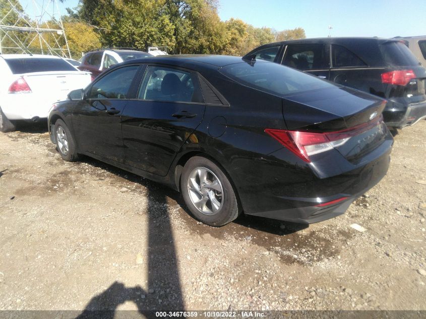 2021 HYUNDAI ELANTRA SE VIN: 5NPLL4AG9MH028668