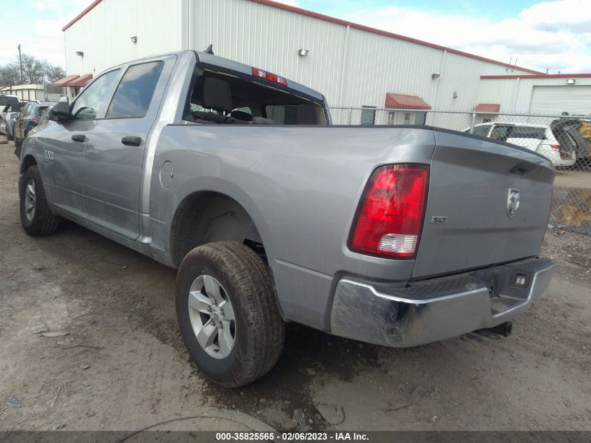 2022 RAM 1500 CLASSIC SLT VIN: 1C6RR6LG4NS192602