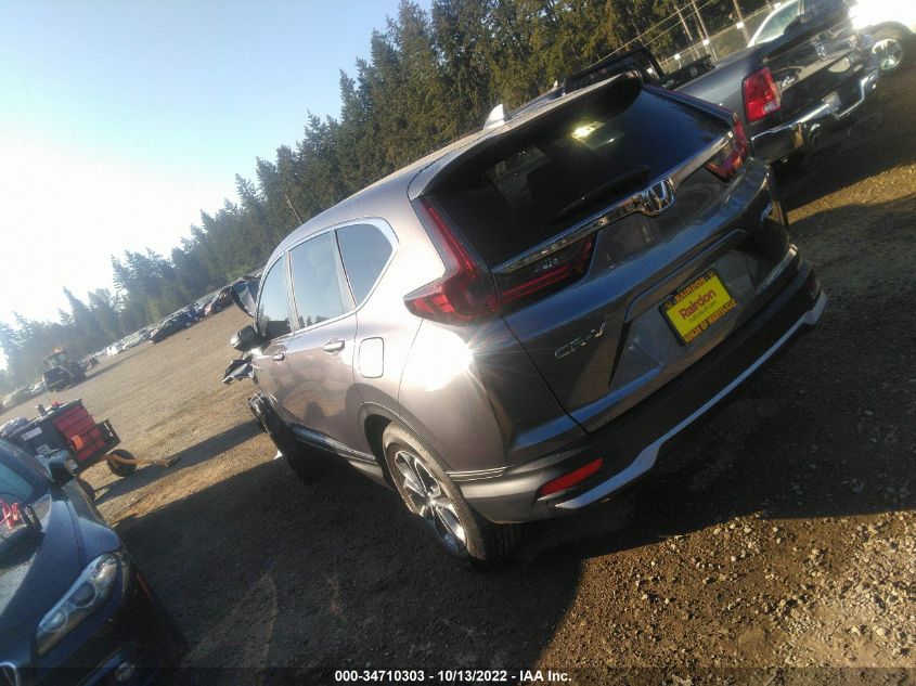 2022 HONDA CR-V EX VIN: 2HKRW2H53NH663302