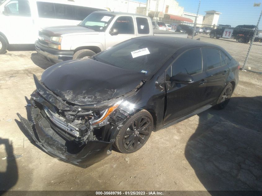 2022 TOYOTA COROLLA SE/SE NIGHTSHADE/APEX SE VIN: JTDS4MCE1NJ091647