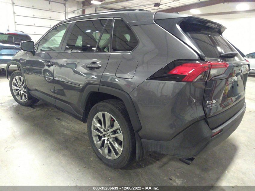 2022 TOYOTA RAV4 XLE PREMIUM VIN: 2T3A1RFV7NC299614