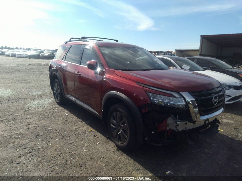 2022 NISSAN PATHFINDER SV VIN: 5N1DR3BA1NC240027