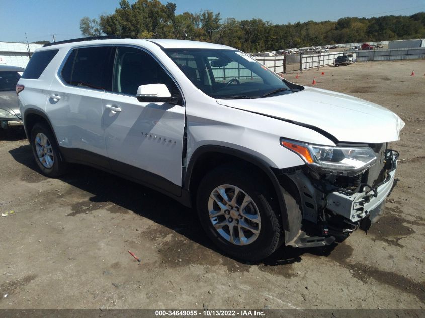 2020 CHEVROLET TRAVERSE LT CLOTH VIN: 1GNERGKW8LJ126568