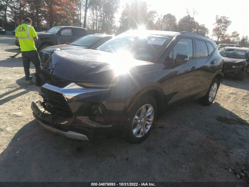 2021 CHEVROLET BLAZER LT VIN: 3GNKBHRS2MS526366