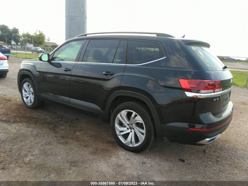 2021 VOLKSWAGEN ATLAS 3.6L V6 SE W/TECHNOLOGY VIN: 1V2WR2CA2MC590446