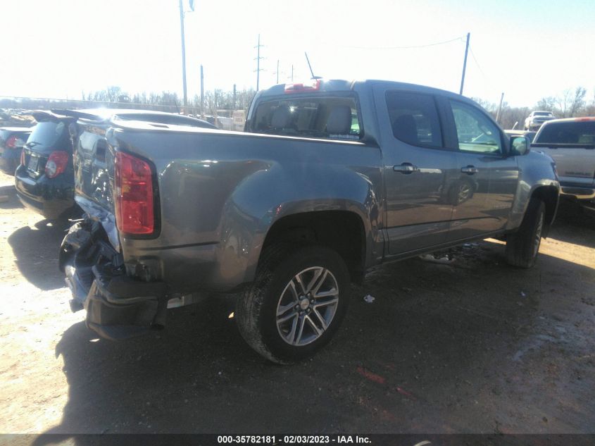 2022 CHEVROLET COLORADO 2WD WORK TRUCK VIN: 1GCGSBEN3N1114519