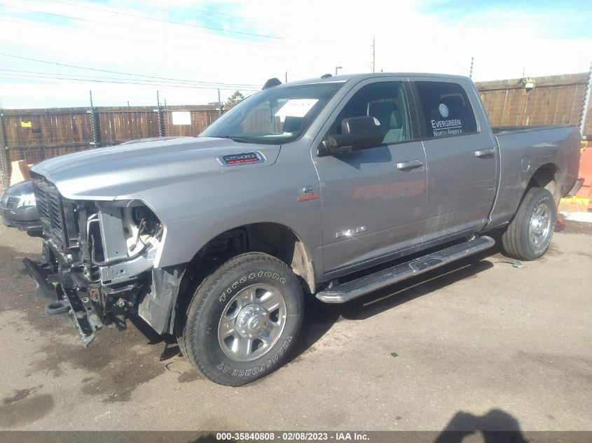 2022 RAM 2500 BIG HORN VIN: 3C6UR5DL2NG247992