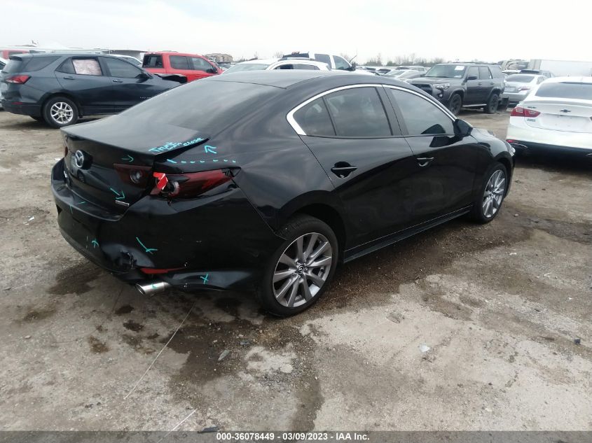 2022 MAZDA MAZDA3 SEDAN SELECT VIN: 3MZBPABL6NM312343