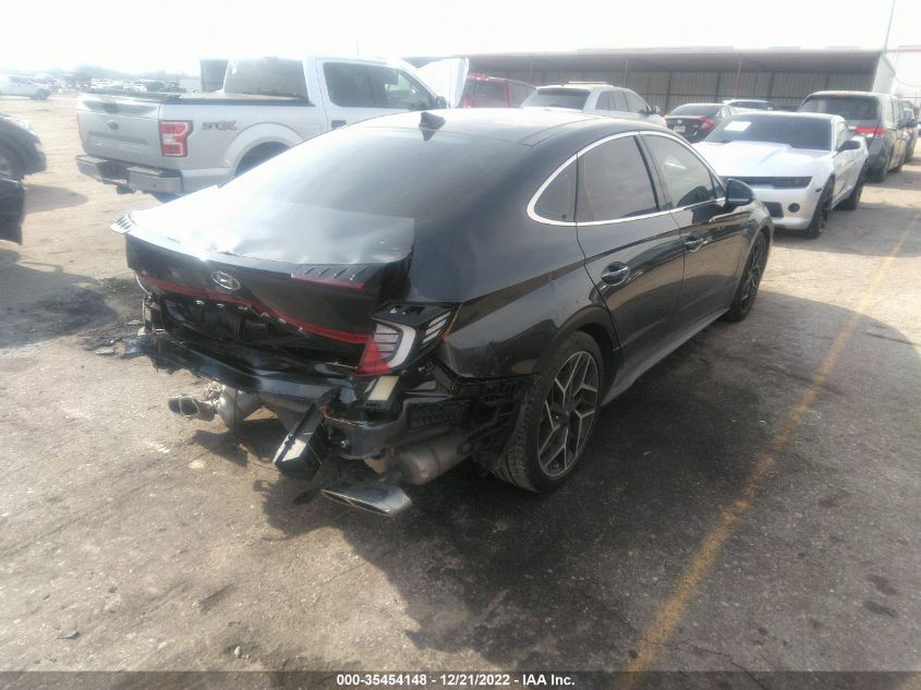 2021 HYUNDAI SONATA N LINE VIN: 5NPEK4JC5MH128355