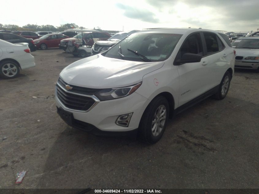 2021 CHEVROLET EQUINOX LS VIN: 3GNAXHEV0MS121782