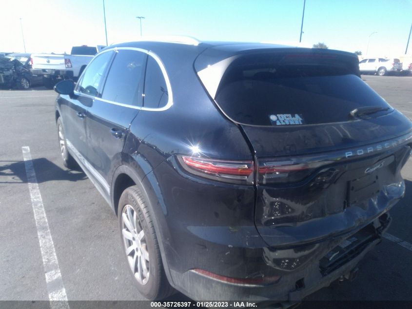 2021 PORSCHE CAYENNE S VIN: WP1AB2AY6MDA28395
