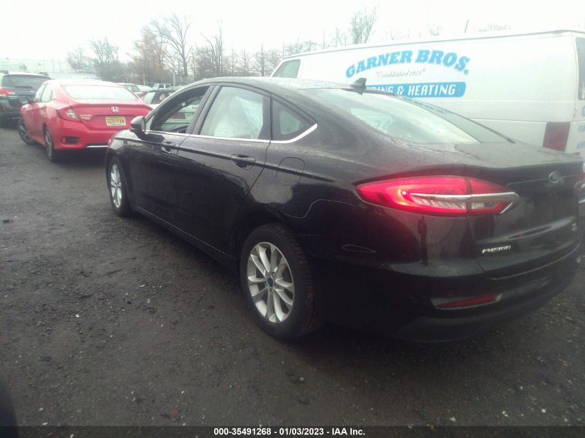 2020 FORD FUSION SE VIN: 3FA6P0HD6LR197280