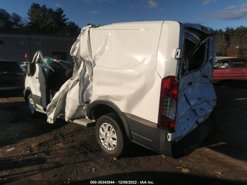 2021 FORD TRANSIT CARGO VAN VIN: 1FTBR1Y89MKA44605