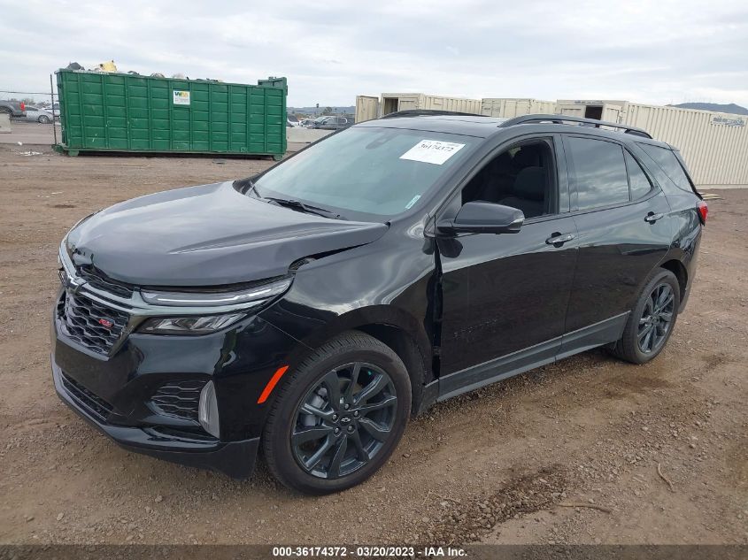 2022 CHEVROLET EQUINOX RS VIN: 2GNAXMEV9N6126374