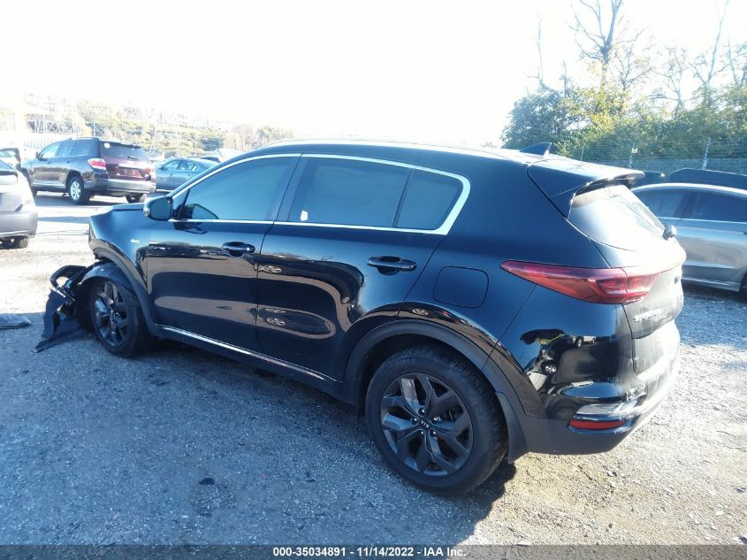 2020 KIA SPORTAGE S VIN: KNDP6CAC3L7835318
