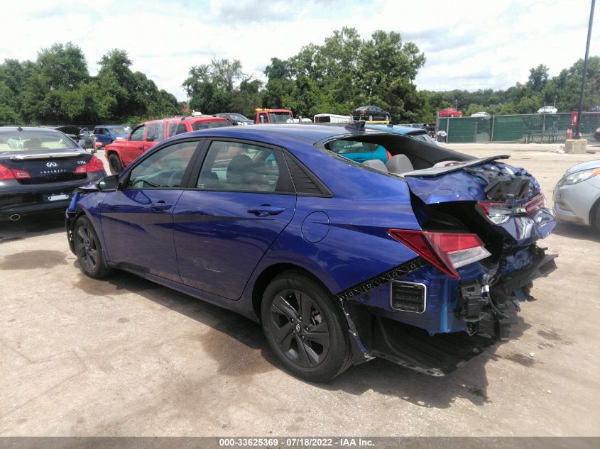 2022 HYUNDAI ELANTRA SEL VIN: KMHLM4AG3NU294834