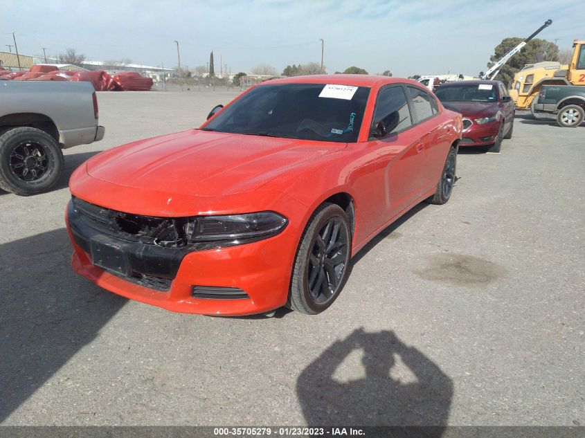 2022 DODGE CHARGER SXT VIN: 2C3CDXBG4NH208992