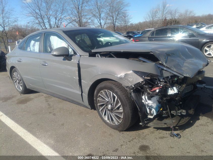 2022 HYUNDAI SONATA HYBRID SEL VIN: KMHL34JJ1NA051815