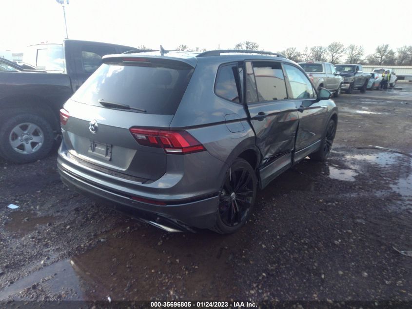 2021 VOLKSWAGEN TIGUAN SE/SE R-LINE BLACK/SEL VIN: 3VV3B7AX9MM056521