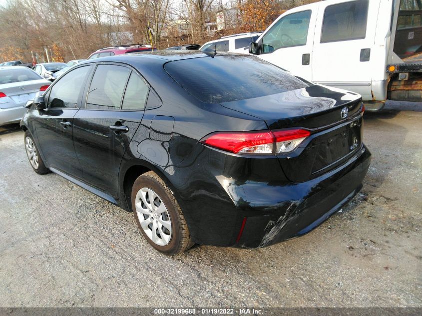 2021 TOYOTA COROLLA LE VIN: JTDEPMAE4MJ141494