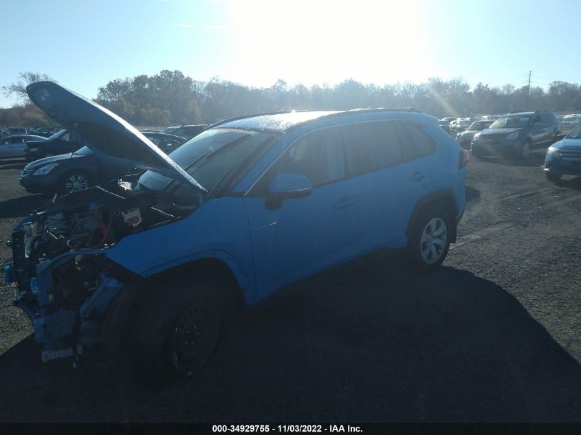 2021 TOYOTA RAV4 LE VIN: 2T3G1RFV0MC144976