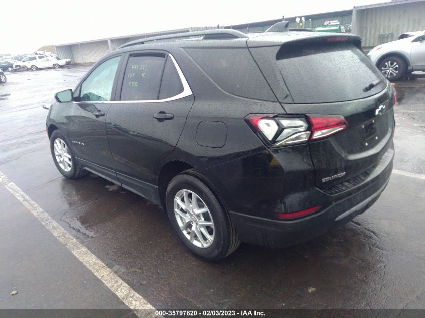 2022 CHEVROLET EQUINOX LT VIN: 3GNAXKEV9NL243212